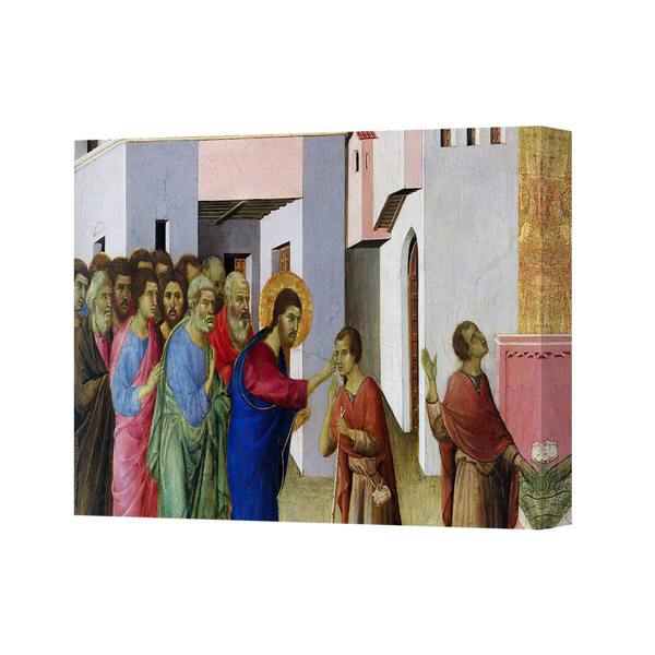 Benjamin Tate Design Canvas Art Print Jesus Blessing A Man Religious Wall Decor