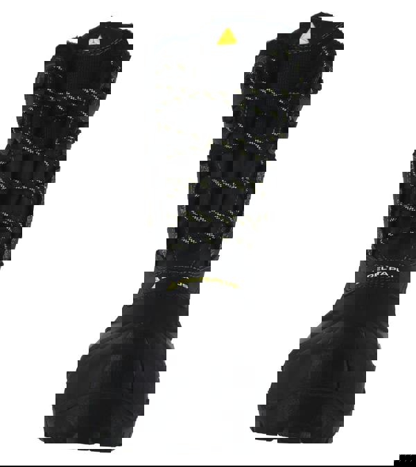 Delta Plus Delta-Plus Eskimo Men's Waterproof Tall Safety Composite Toe and Midsole Boots, Black rugged work boot with durable laces and reinforced toe area.