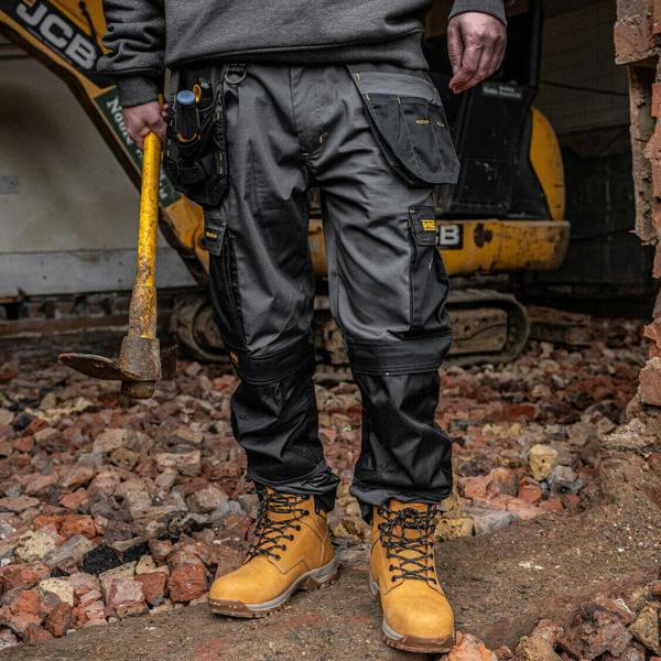 DeWalt Albany Slim Fit Stretch Work Trouser - Hi-Vis Trousers