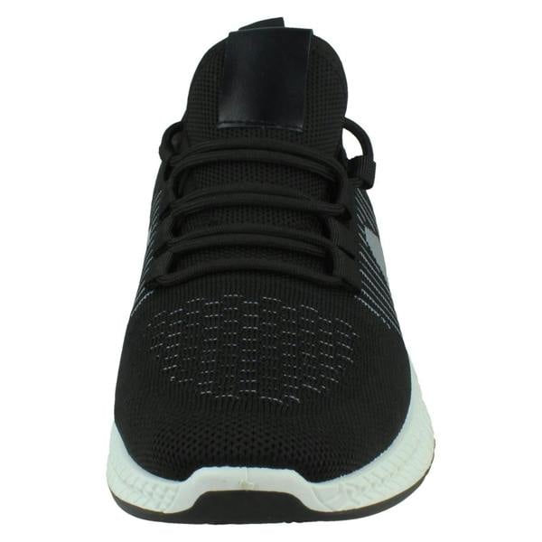 Reflex Mens Reflex Knitted Lace Up Trainers A2186