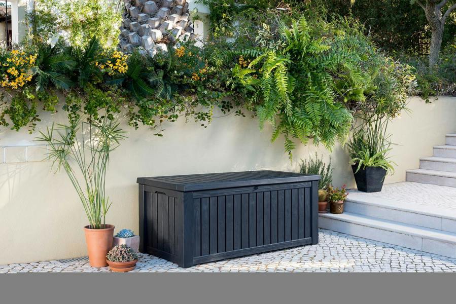Norfolk Leisure Keter Rockwood Storage Box 570LT - Brown