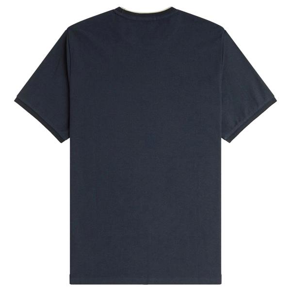 Fred Perry Trim Detail Crepe Piqué T-Shirt