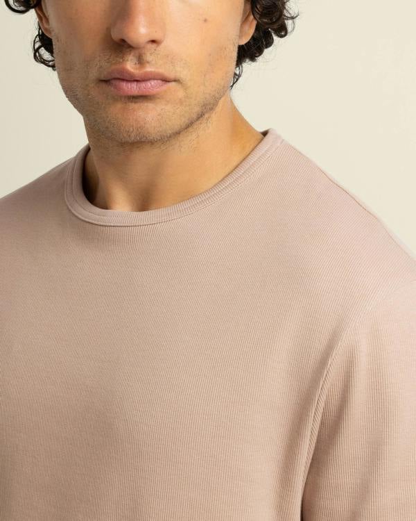 Larsson & Co Arvid - Ribbed T-Shirt
