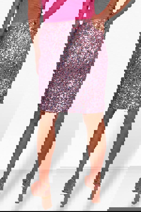 Paulo Due Women's Sequin Mini Skirt