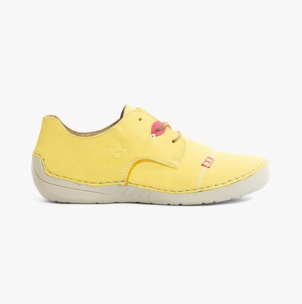 Rieker 52528-68 Womens Shoes - Yellow