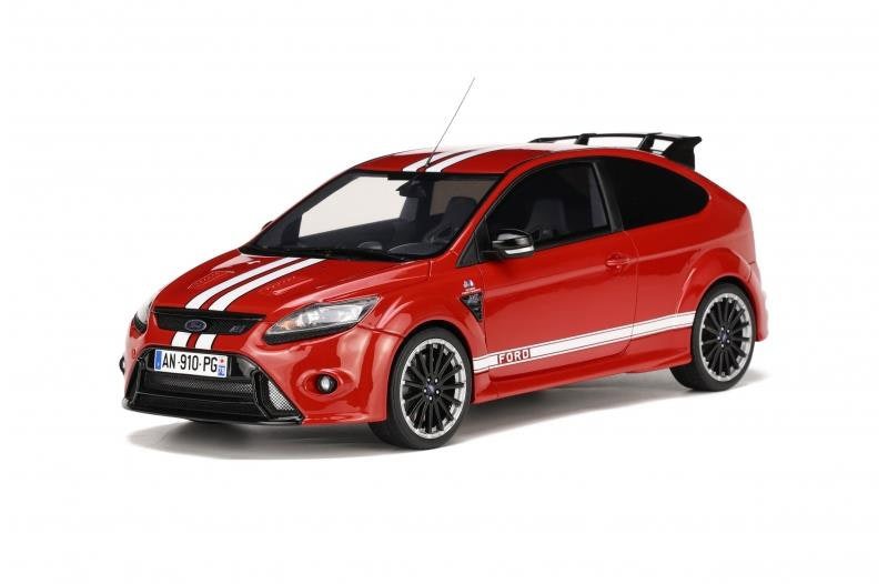 Otto 2010 Ford Focus MK2 RS Le Mans Red 1:18 Scale Otto Mobile OT1007