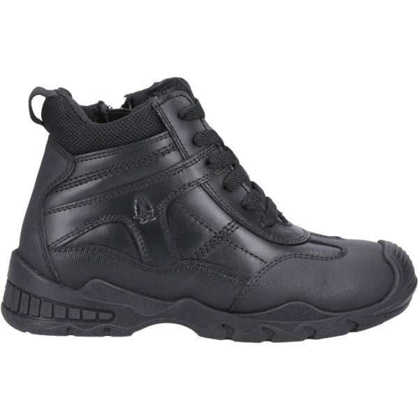 Hush Puppies Titus JNR Leather Boys's Black Boots