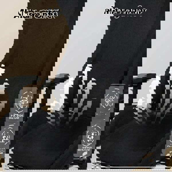 Levede Ergonomic Office Chair Reclining Executive Chair Spring Seat Adjustable Armrest