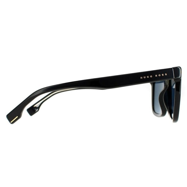 Hugo Boss Sunglasses BOSS 1317/S 807 K1 Black Brown Gold Mirrored