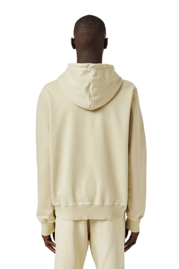 Diesel Industry S-Ginn Hood-Ind Hoodie - Beige