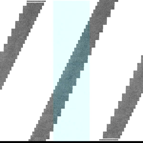 Shaggy duck egg blue rug high quality, thick pile 30 mm, easy to clean.