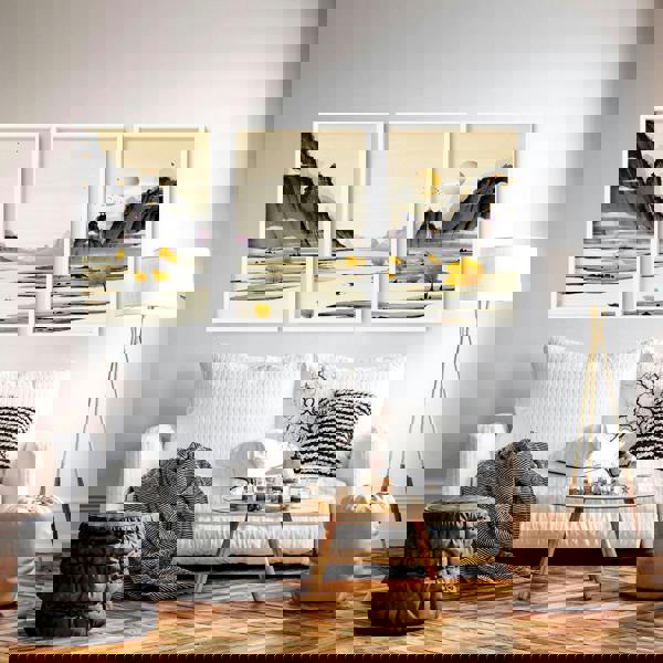 Japanese Landscape Artwork | set of 3 wall art prints