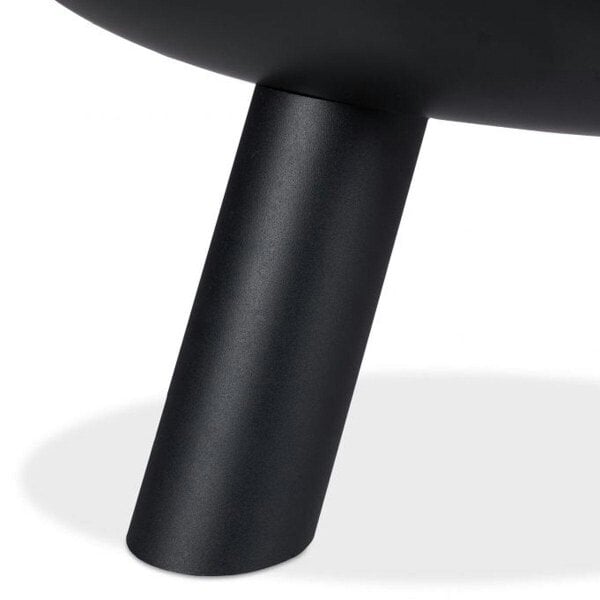 Neo Black Outdoor Heater Fire Pit Bowl