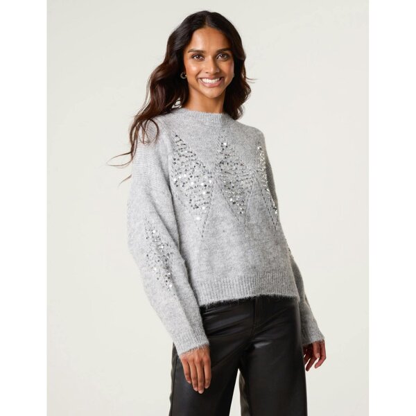 Blue Vanilla Diamond Sequin Jumper