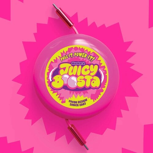 Love Frankie Juicy Boosta USB Charger - Bubblegum Pink