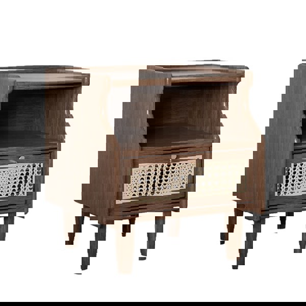 Nelson Bedside Table, Rubber Wood-Rit Concept-Rit Concept