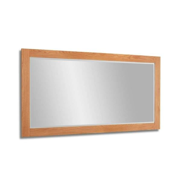 Statement Furniture Edward Hopper Large Wall Mirror with Wooden Frame 140x70cm