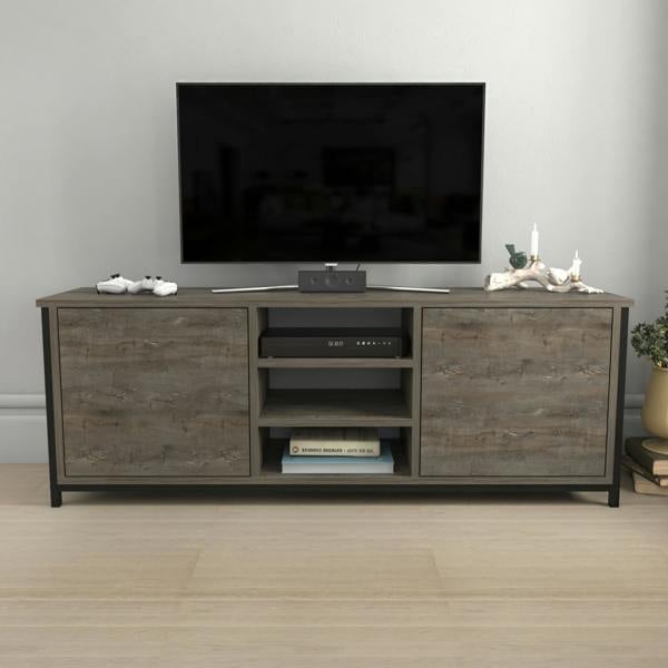 Decorotika Otis Modern Tv Stand TV Cabinet for TV's up to 63"