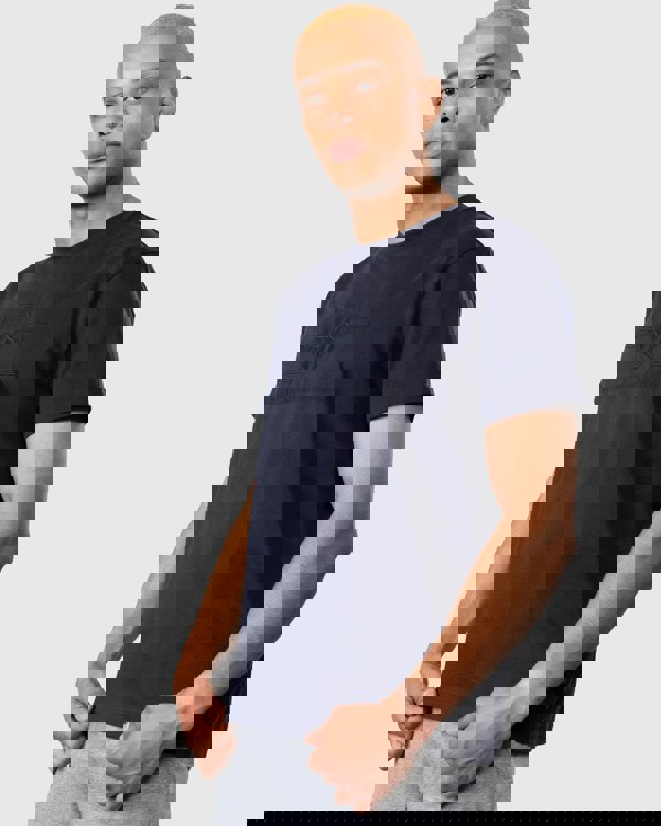 GANT Tonal Archive Shield Mens T-Shirt - 433 Evening Blue