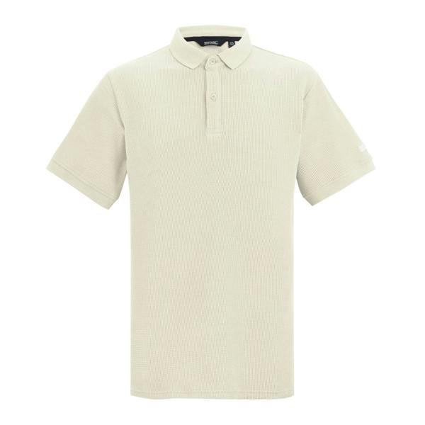 Regatta Mens Adino Polo Shirt - White Stone - 