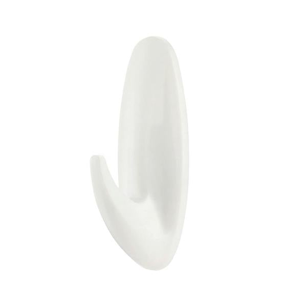 Command Bath Hook - White