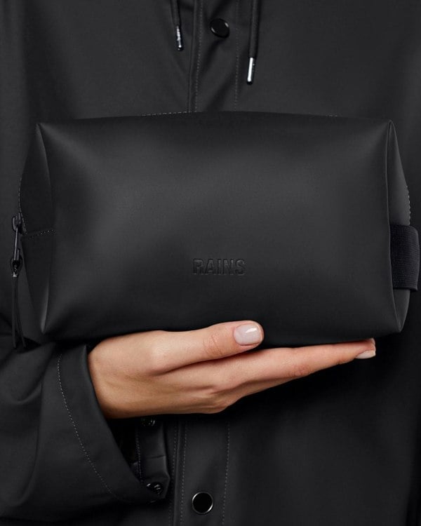 Rains Wash Bag Small - 01 Black