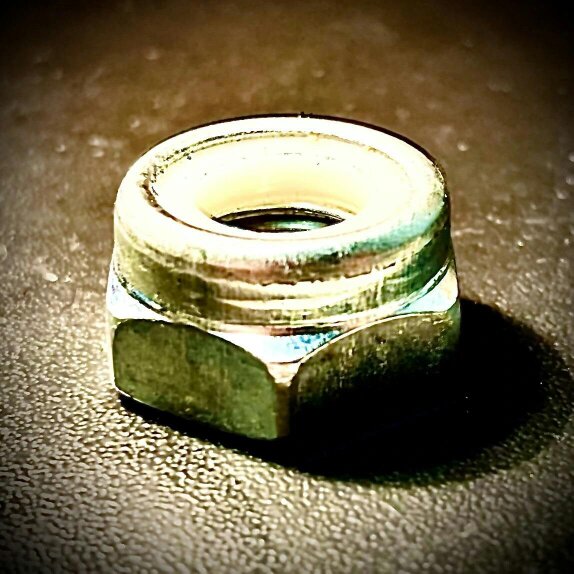 Fixaball BSF Hex Nyloc Nuts Steel Zinc BZP - 5/8" BSF