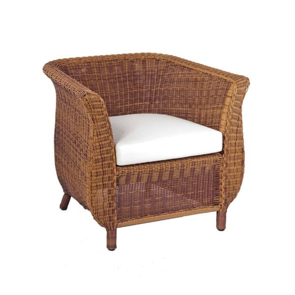 Cozy Bay Furniture Cozy Bay Jamaica Rattan Arm Chair in Java Honey