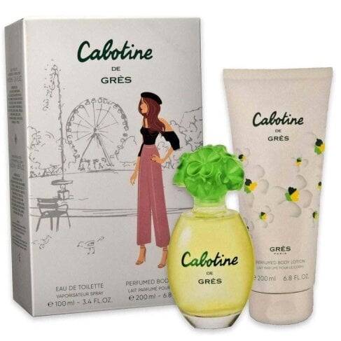 Parfums Grès Parfums Gres Cabotine De Gres Gift Set For Women - EDT 100ml Spray & Body Lotion 200ml