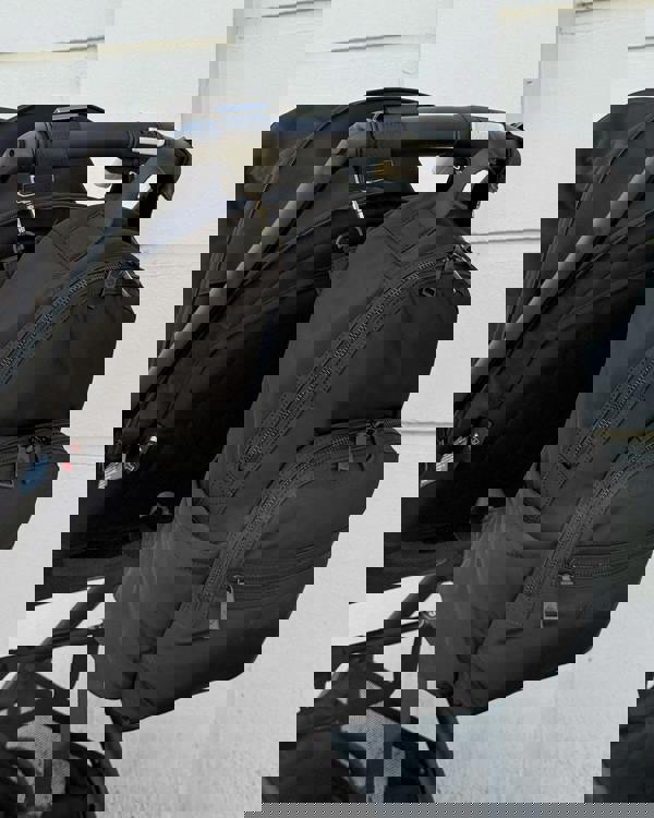 Tiba + Marl Elwood 2.0 Changing Backpack Black Woven