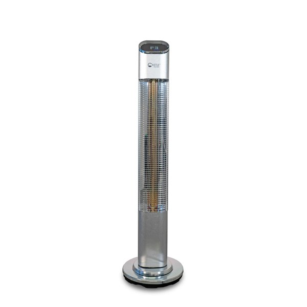 Castle Heaters 2KW LED Touchscreen Rotating Upright Infrared Heater UP-20 Outdoor IP65