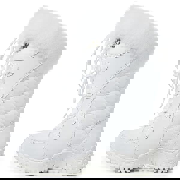 VIVA Womens Quilted Lace Up Waterproof Outdoor Cuff Snow Rain Boots