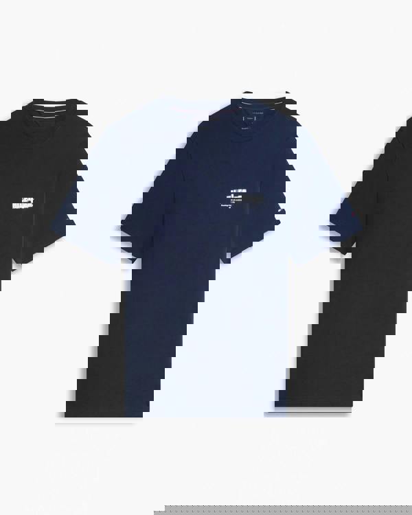 Tommy Hilfiger Photo Print Hilfiger Mens T-Shirt - Desert Sky