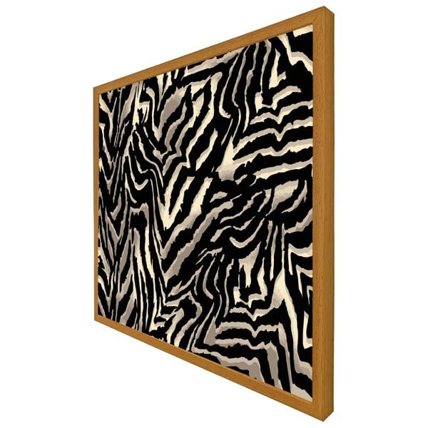 Benjamin Tate Design Gold zebra print (Picutre Frame)