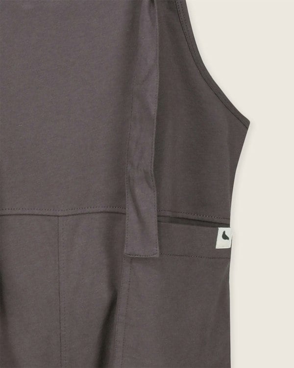 Lila Charcoal Dungarees- image 5