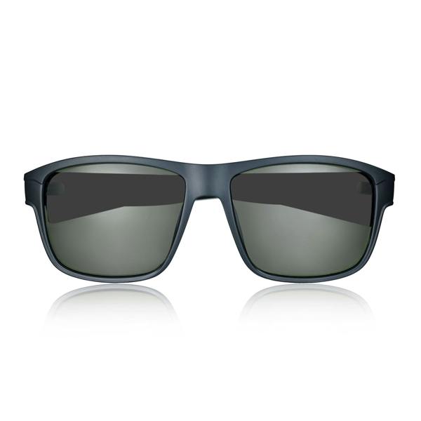 Breed Astor Polarized Sunglasses - Black/Green - BSG072C2