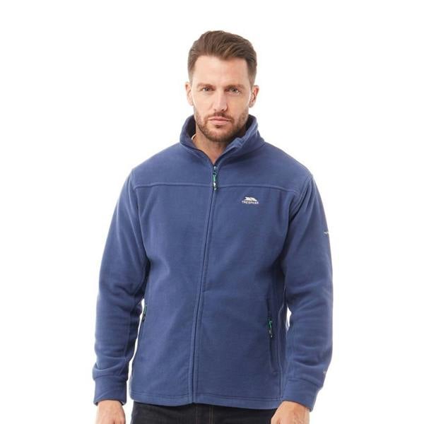 Trespass Mens Bernal Full Zip Fleece Jacket - Navy - 