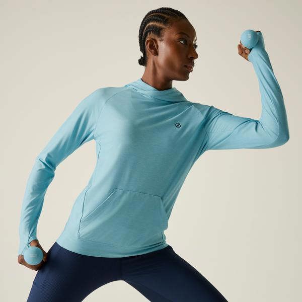 Dare 2B Womens/Ladies The Laura Whitmore Edit Sprint City Lightweight Hoodie - Nordic Blue - 