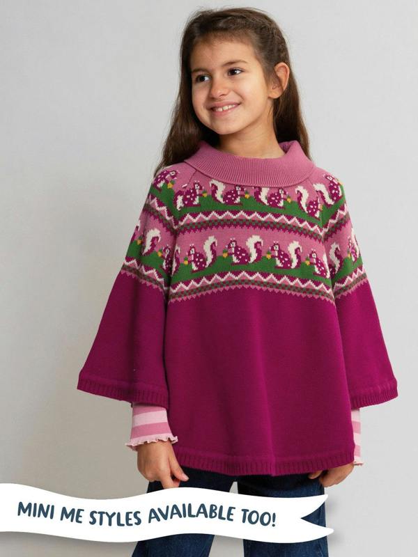 Kite Womens Organic Lucky Squirrel Puncknowle Knit Jumper