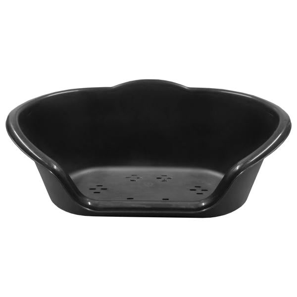 Ketoplastics Small Dog Bed Plastic Pet Bed - Black