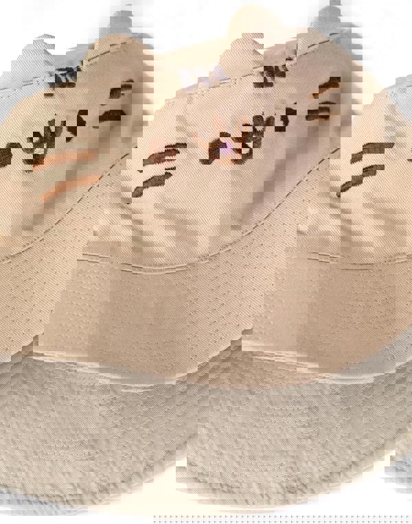 Pusheen Womens Beige Novelty Face Bucket Hat (One Size)