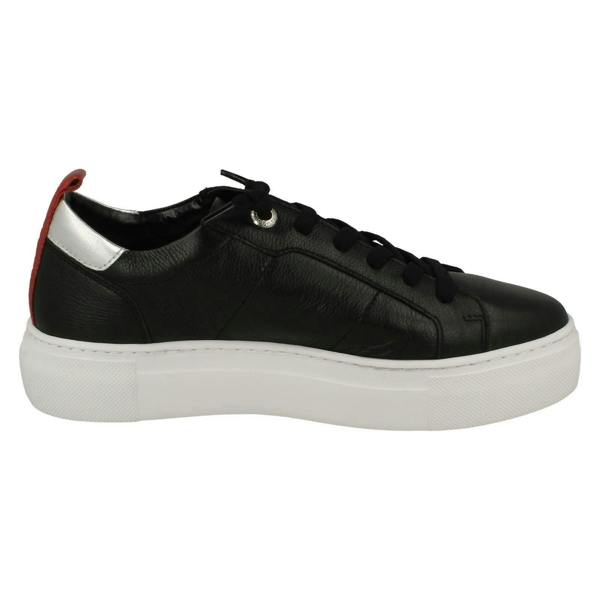Bugatti Ladies Bugatti Casual Elasticated Lace Up Trainers 88301