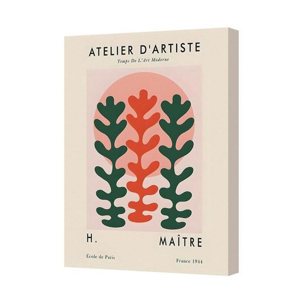 Benjamin Tate Design Canvas Art Print Atelier D Artiste H Maitre Paris 1944
