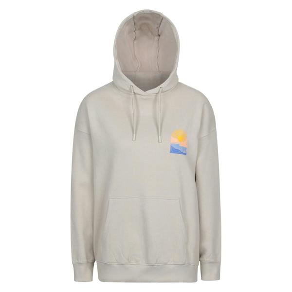 Mountain Warehouse Womens/Ladies Cornwall Relaxed Fit Hoodie - Light Beige - 