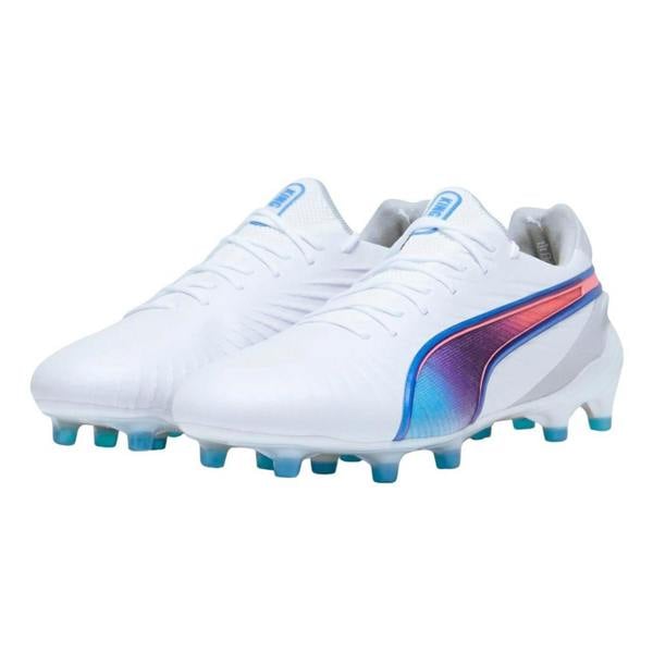 Puma Womens/Ladies King Ultimate Firm Ground Football Boots - White