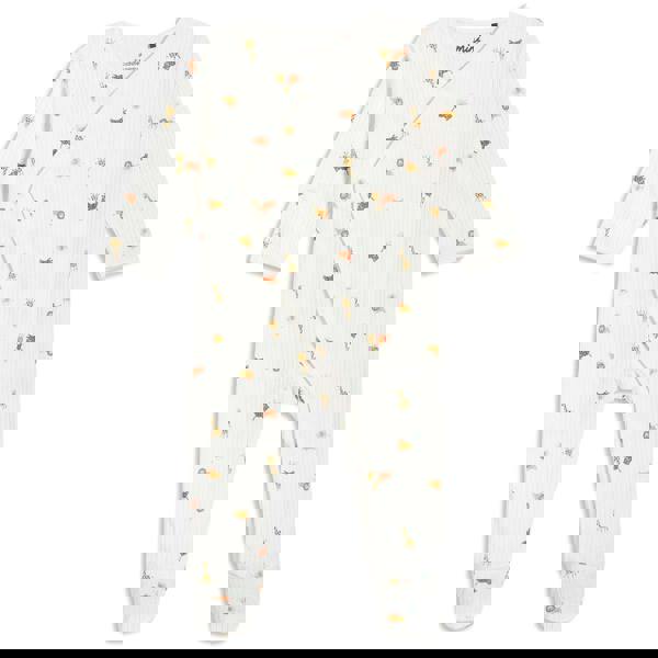 Mini Cuddles Baby Unisex Animal Print 3pc Essentials Gift Set, Multicolour