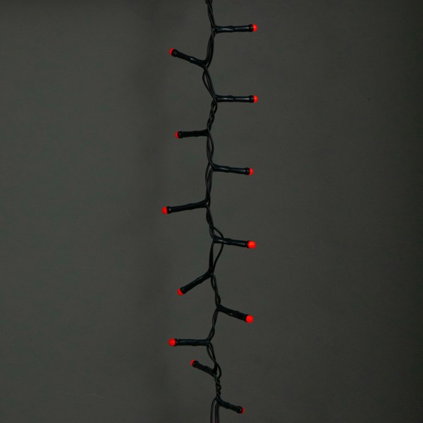 Samuel Alexander 9m 360 LED Battery Operated Christmas BerryBrights String Lights in Red