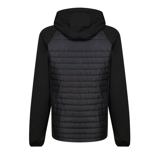 Regatta Men's Navigate Quilted Hybrid Jacket - Black/Seal Grey