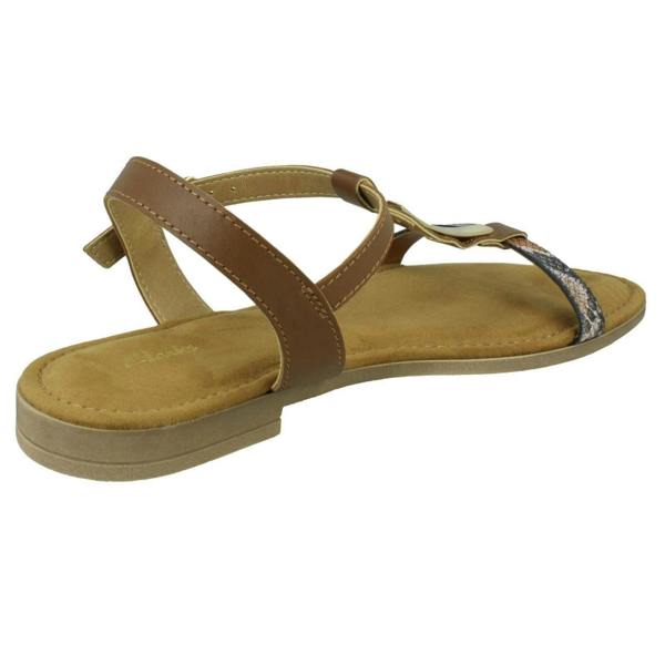 Clarks Ladies Clarks T-Bar Sandals Axelle Ray