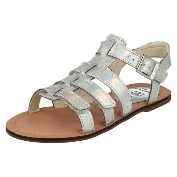 Clarks Girls Clarks Flat Summer Gladiator Sandals Loni Joy
